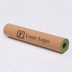 Werbeartikel Yoga Korkmatte für Firmen & Studios - Yoga...