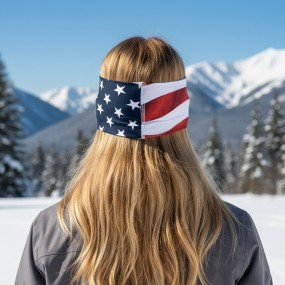 Stirnbänder mit Logo für Wintersport – Werbeartikel ind...