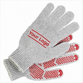 Montagehandschuhe mit PVC Noppen bedrucken