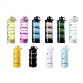 Tragbare Protein Pulver behälter Box Trichter mit Ihrem...