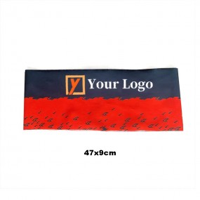 Stirnbänder mit Logo bedrucken oder besticken lassen