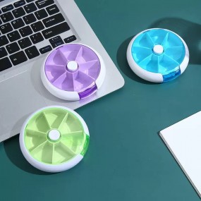 Tablettendose 7 Tage mit Logo | Pillenbox Werbegeschenk