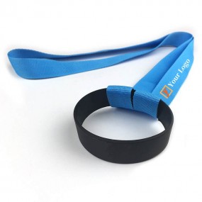 Günstiger Flaschenhalter mit Lanyards mit Druck