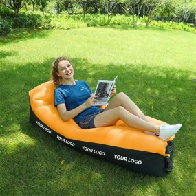 Aufblasbares Camping Sofa mit Ihrem Logo bedrucken
