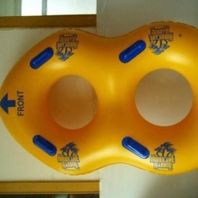 Bedruckter Schneeschlauch als Werbegeschenk