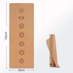 Werbeartikel Yoga Korkmatte für Firmen & Studios - Yoga...