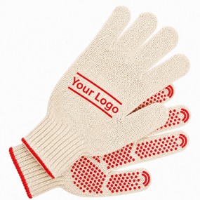 Schutzhandschuhe mit Noppen individuell bedrucken