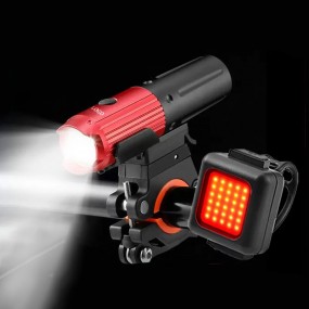 Fahrradlampen Set Werbeartikel günstig