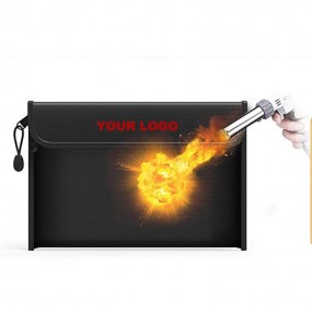 Feuerfeste Dokumententasche mit Logo bedrucken lassen |...