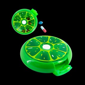 Tragbare Pillendose 7 Tage | Tablettendose bedruckt