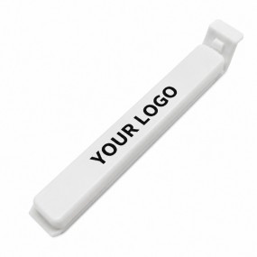 Beutelverschlussclip mit Logo bedrucken lassen