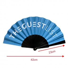 Kunststofffächer mit Unternehmenslogo – Jetzt online pe...