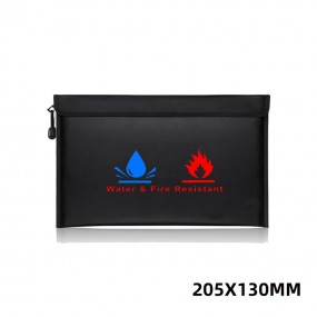 feuerfeste Tasche für Drohnen Akku mit Logo